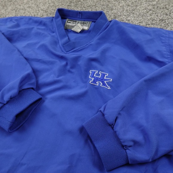 Wagner Sportswear Other - Kentucky Wildcats Jacket Mens M Blue Pullover Windbreaker NCAA UK KY Basketball